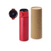 Вакуумная термокружка Waterline с медной изоляцией «Bravo», 400 мл, тубус, красный
