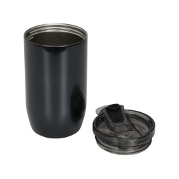 Герметичный термостакан Lagom 380 мл с медной вакуумной изоляцией, черный