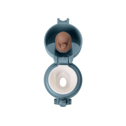 Вакуумная герметичная термокружка «Inter», антрацит, нерж. сталь