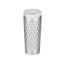 Герметичная вакуумная термокружка "Matrix",450 мл, серебристый