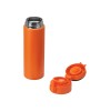 Вакуумная термокружка Waterline с медной изоляцией «Bravo», 400 мл, тубус, оранжевый