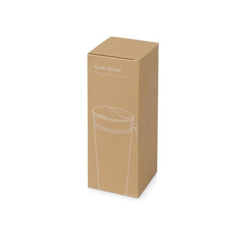 Термокружка «Годс металл» 470мл, синий