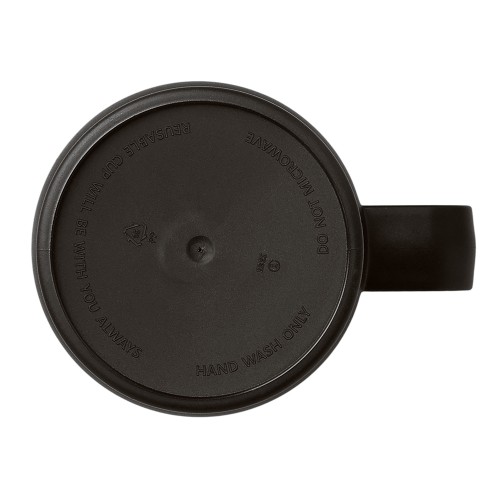 Термокружка «Кенчер» с двойными стенками из нержавеющей стали 304 и полипропилена, черный