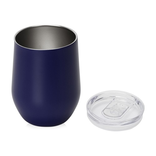 Вакуумная термокружка "Sense", темно-синий