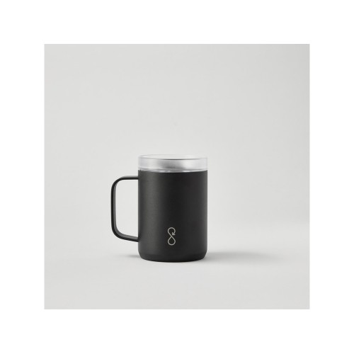 Ocean Bottle дорожная кружка-термос объемом 350 мл - Черный