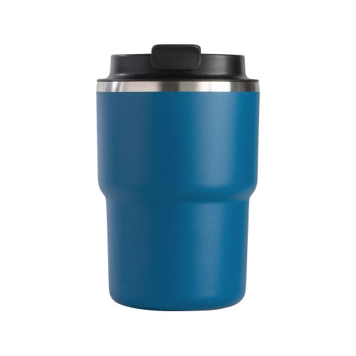 Вакуумная термокружка с внутренним керамическим покрытием «Coffee Express», 360 мл, синий