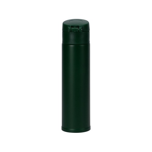 Вакуумная герметичная термокружка «Inter», глубокий зеленый, нерж. сталь (Р)