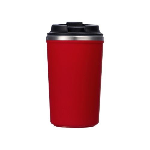 Герметичная термокружка на присоске "Kick", 350 мл, красный