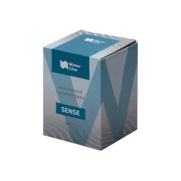 Вакуумная термокружка "Sense", непротекаемая крышка, бирюзовый