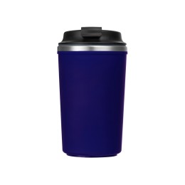 Герметичная термокружка на присоске "Kick", 350 мл, темно-синий