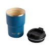 Вакуумная термокружка с внутренним керамическим покрытием «Coffee Express», 360 мл, синий