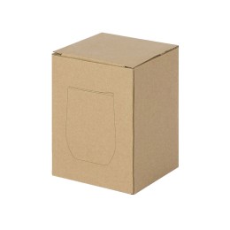 Вакуумная термокружка "Sense", непротекаемая крышка, крафтовая упаковка, темно-серый (gun)