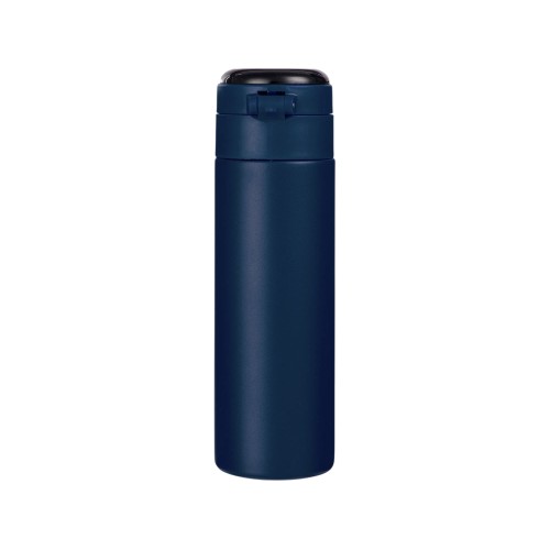 Вакуумная термокружка Waterline с медной изоляцией «Bravo», 400 мл, тубус, темно-синий