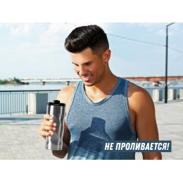 Термокружка "Гедж" 450мл, серебристый