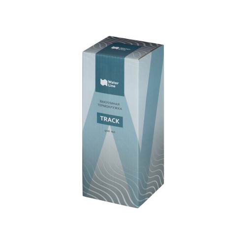 Термокружка с крышкой 360 градусов «Track», 400 мл, белый