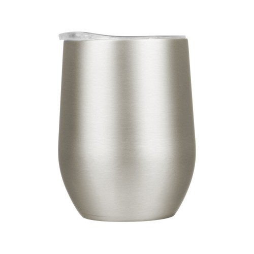 Вакуумная термокружка "Sense", непротекаемая крышка, крафтовая упаковка, темно-серый (gun)