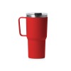 Термокружка «Кенчер» с двойными стенками из нержавеющей стали 304 и полипропилена, красный