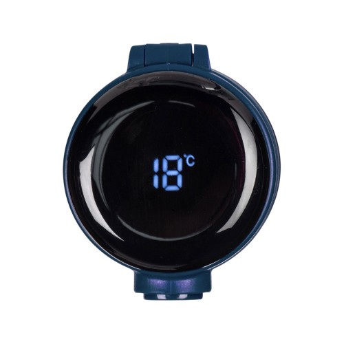 Вакуумная термокружка Waterline с медной изоляцией «Bravo», 400 мл, тубус, темно-синий