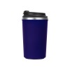 Герметичная термокружка на присоске "Kick", 350 мл, темно-синий