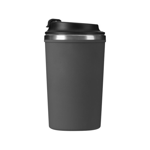 Герметичная термокружка на присоске "Kick", 350 мл, серый