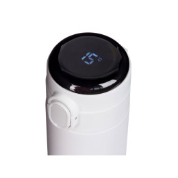 Вакуумная термокружка Waterline с медной изоляцией «Bravo», 400 мл, тубус, белый (Р)