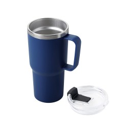 Термокружка «Кенчер» с двойными стенками из нержавеющей стали 304 и полипропилена, королевский синий