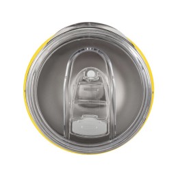 Вакуумная термокружка "Sense", непротекаемая крышка, крафтовая упаковка, желтый