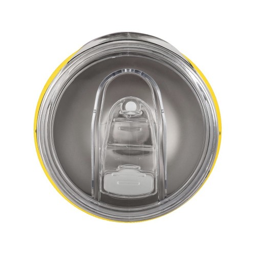 Вакуумная термокружка "Sense", непротекаемая крышка, крафтовая упаковка, желтый