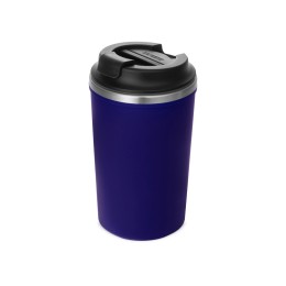 Герметичная термокружка на присоске "Kick", 350 мл, темно-синий