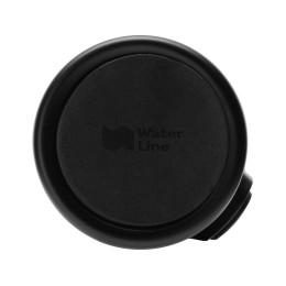 Вакуумная термокружка с кнопкой Upgrade, Waterline, тубус, черный