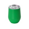 Вакуумная термокружка "Sense", непротекаемая крышка, крафтовая упаковка, зеленый