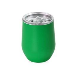 Вакуумная термокружка "Sense", непротекаемая крышка, крафтовая упаковка, зеленый