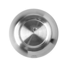 Термокружка LINDE с двойными стенками из переработанного полипропилена, черный