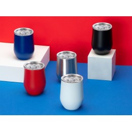 Вакуумная термокружка "Sense", непротекаемая крышка, синий