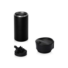 Вакуумная термокружка с кнопкой Upgrade, Waterline, тубус, черный