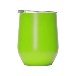 Вакуумная термокружка "Sense", непротекаемая крышка, крафтовая упаковка, зеленое яблоко