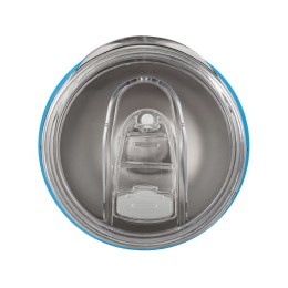 Вакуумная термокружка "Sense", непротекаемая крышка, крафтовая упаковка, голубой