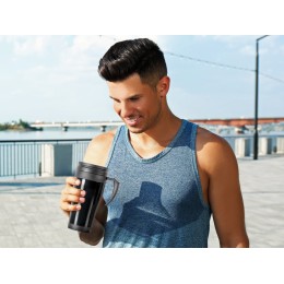 Кружка с термоизоляцией "Silence" 350мл, черный