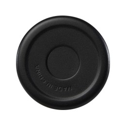 Sydney медная кружка с двойными стенками, сертифицированная согласно RCS, с вакуумной изоляцией и соломинкой, 1200 мл - сплошной черный