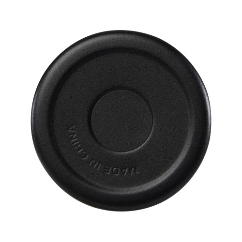 Sydney медная кружка с двойными стенками, сертифицированная согласно RCS, с вакуумной изоляцией и соломинкой, 1200 мл - сплошной черный