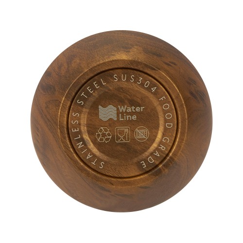 Вакуумная термокружка «Britewood S1», непротекаемая крышка, крафтовый тубус