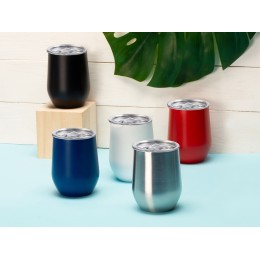 Вакуумная термокружка "Sense", непротекаемая крышка, серый