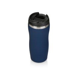 Термокружка "Double wall mug C1", soft touch, 350 мл, темно-синий (Р)