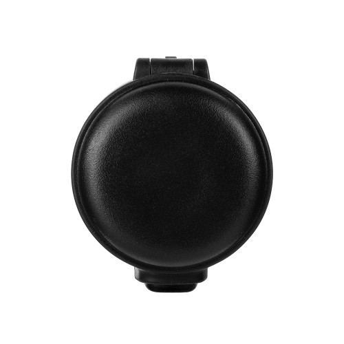 Вакуумная термокружка Waterline c кнопкой «Guard», 400 мл, тубус, черный