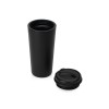 Стакан-тамблер Moment с кофейной крышкой, 350 мл, цвет черный