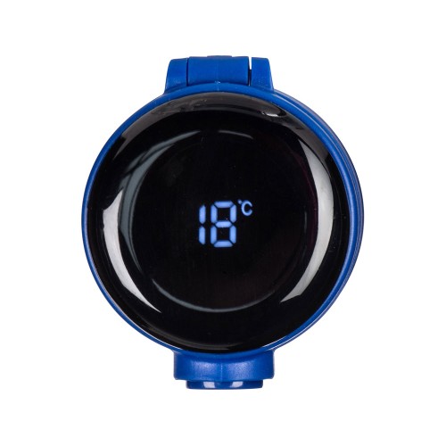 Вакуумная термокружка Waterline с медной изоляцией «Bravo», 400 мл, тубус, синий