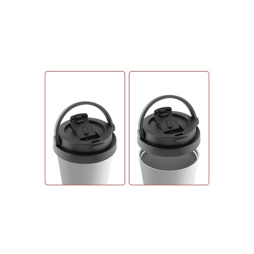 Термокружка из нерж. стали тм THERMOcafe TCCM-500KA (MGY) 0,5L