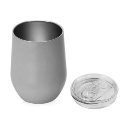 Вакуумная термокружка "Sense", непротекаемая крышка, серый