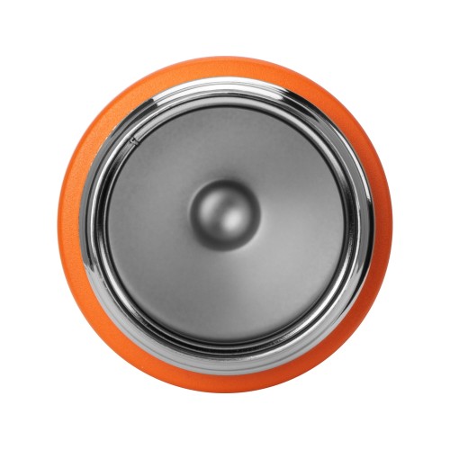 Вакуумная термокружка Waterline с медной изоляцией «Bravo», 400 мл, тубус, оранжевый