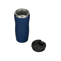 Термокружка "Double wall mug C1", soft touch, 350 мл, темно-синий (Р)